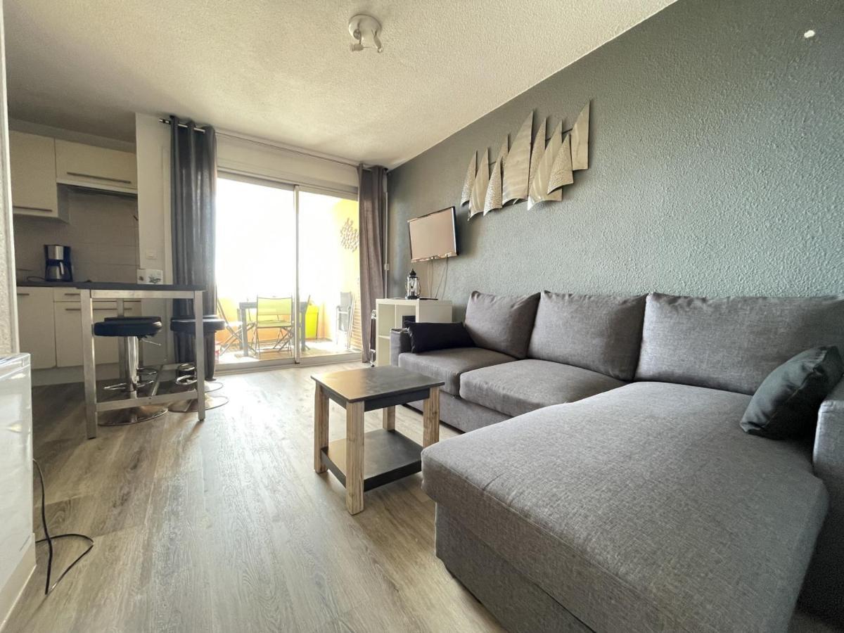 Confortable T2 A Sete Avec Vue Mer, Parking Et Wifi - Fr-1-338-111 Dış mekan fotoğraf
